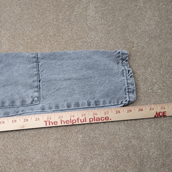 BohooMan Grey Button down Cargo Jeans size 30 - Picture 12 of 15